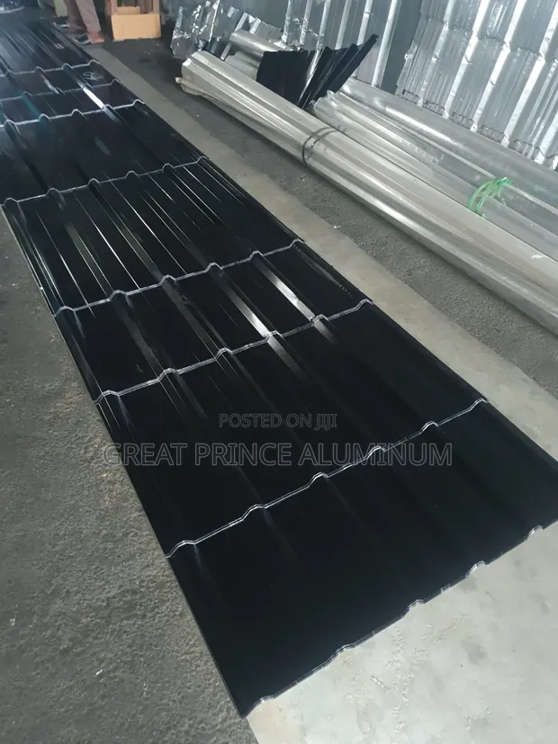 Great Prince Aluminum Roofing Sheet - Black - 1