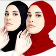 Short Hijab Cap - Mai numfashi da Elastic - 2