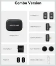 Hollyland Lark A1 Combo 2-Person Wireless Microphone - 5