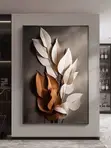 Foreign Wall Canvas Wood Frames - 4