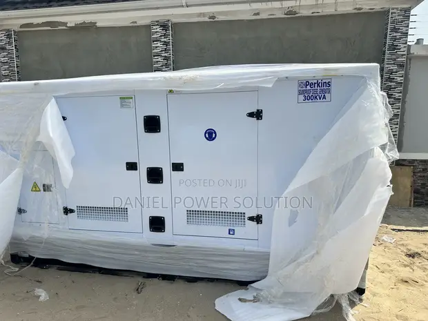 300kVA Perkins Soundproof Diesel Generator - 1