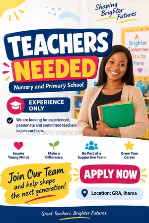 Primary School Teacher - GRA, Benin City