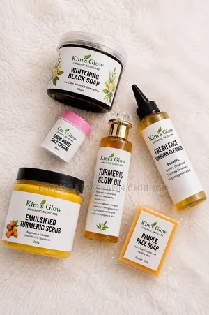 Kim's Glow Organic Skincare Body Set