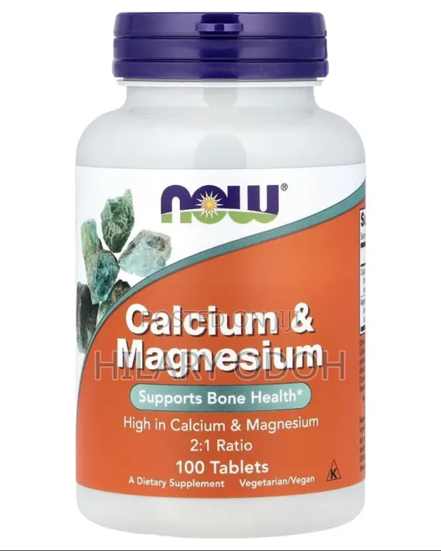 NOW Calcium Magnesium 250 Tablets - 1