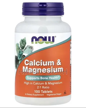 NOW Calcium Magnesium 250 Tablets