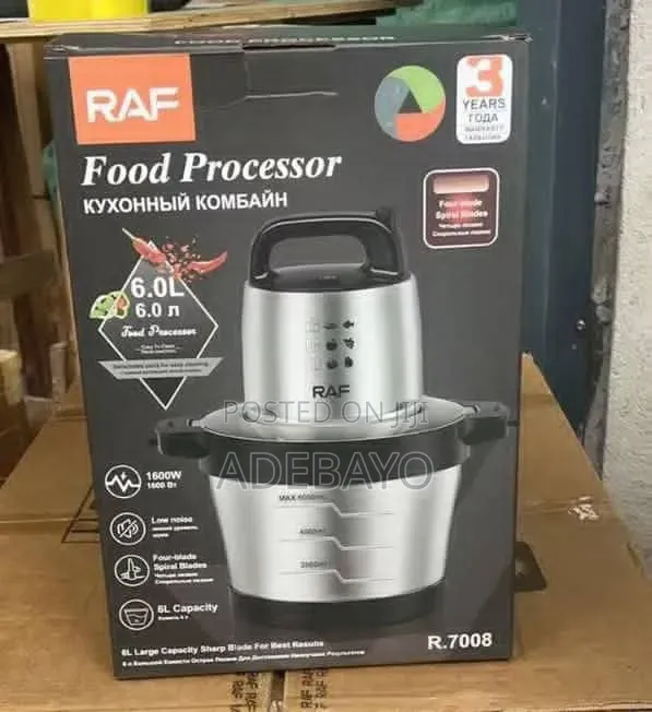 Electric Food Processor Multifunction Chopper & Blender - 1