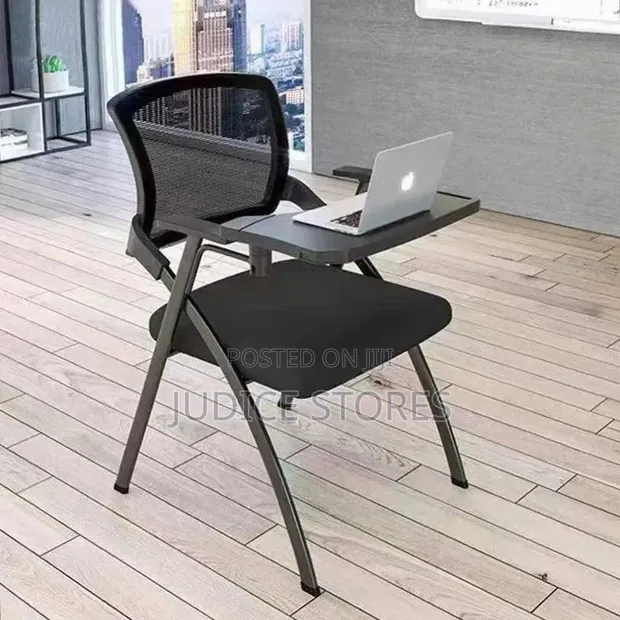 Folding Training Chair with Desk - Brand New - 1