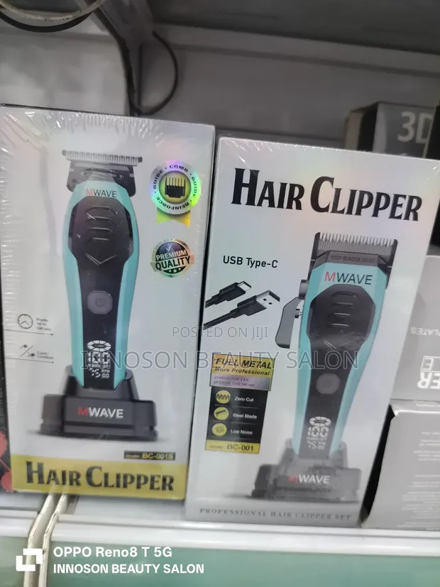 Professional Rechargeable Barber Clipper - 1