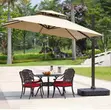 Babban Umbrella Mai Inganci Don Waje - 2