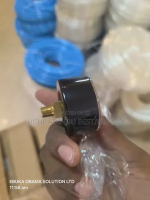 50mm Pressure Gauge 16bar Back Connection 1/4"
