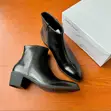 Premium Luxury Men's Ankle Boots - Zip Closure - 2
