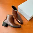 Premium Luxury Men's Ankle Boots - Zip Closure - 3