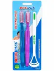 Denta Plus Extra Hard Toothbrush - Multi-Pack - 3
