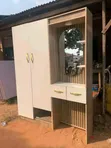 Home Interiors Double Wardrobe with Dressing Mirror - 2
