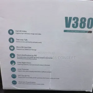 V380Pro Mara Wayar Salula Mai Amfani da Hasken Rana Mai Haɗa Kamara