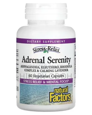 Natural Factors Adrenal Serenity 60 Caps