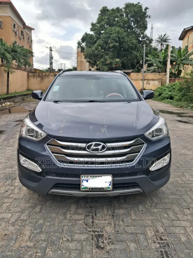 Hyundai Santa Fe 2015 Gray - 1