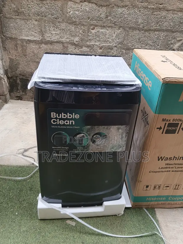Hisense 9KG Automatic Top Load Washing Machine WT3K9022UB - 1