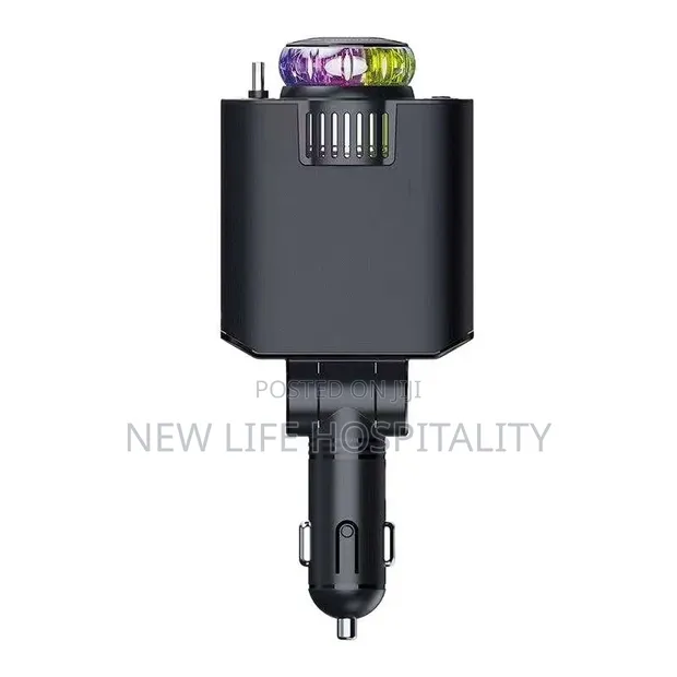 5-in-1 Mai Jawo Car Charger tare da Aromatherapy & Starlight - 1