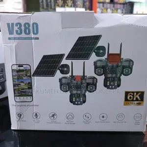 V380 Pro WiFi Smart Solar Camera