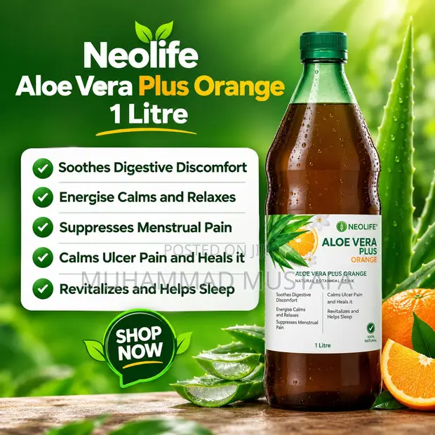 Aloe Vera Plus Orange, Aloe Vera Wine - 1