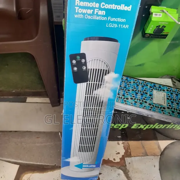 Taz Tower Fan with Remote - 1