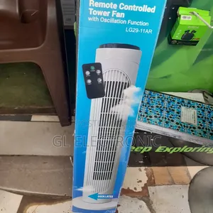 Taz Fan Mai Tsayi Tare da Remote