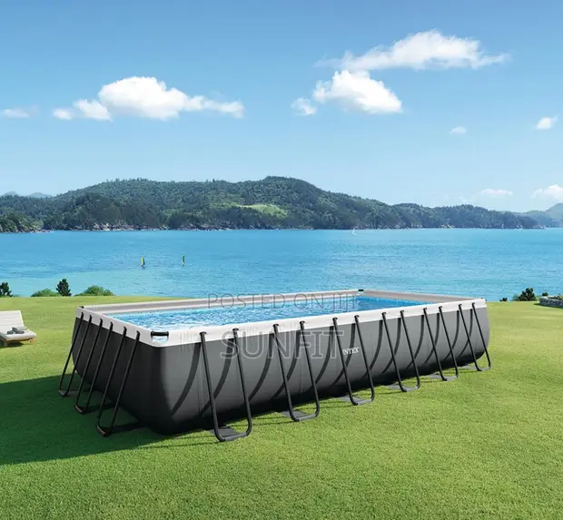 Intex Ultra XTR Rectangular Above Ground Swimming Pool - 1