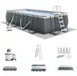 Intex Ultra XTR Rectangular Above Ground Swimming Pool - 2