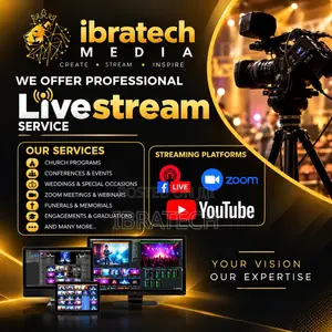Ibratech Media: Photography, Live Stream, Videography
