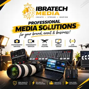 Ibratech Media: Daukar Hoto, Live Stream, Bidiyo