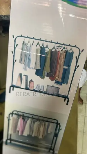35kg Metal Clothing Rack - Brand New