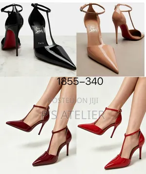 Christian Louboutin J String T-Strap Pumps