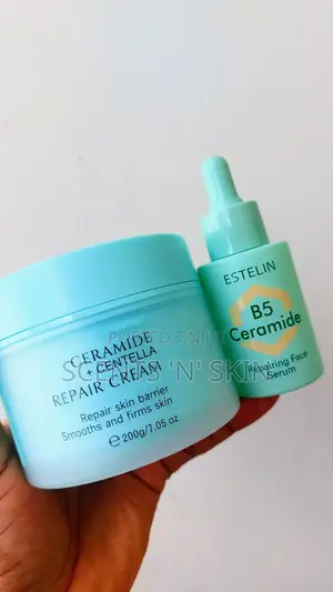 Estelin B5 Ceramide Centella Cream da Serum Set