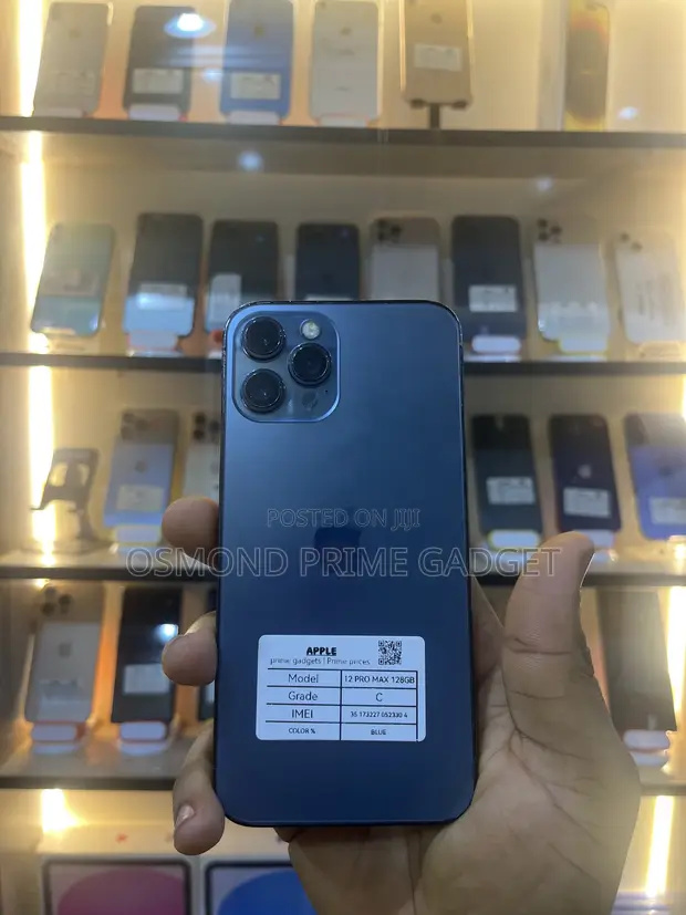 Apple iPhone 12 Pro Max 128GB Blue (Babu Face ID) - 1