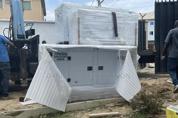 40kva Perkins Soundproof Diesel Generator - 1