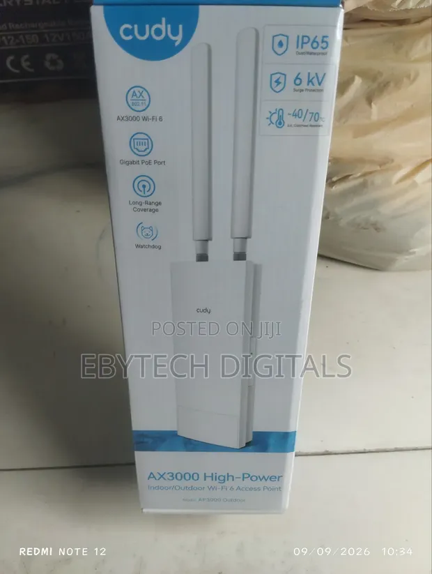 Cudy AX3000 High Power WiFi 6 Access Point - 1