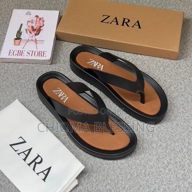 Zara Takalmi na Maza na Faux Leather - Baki - 1