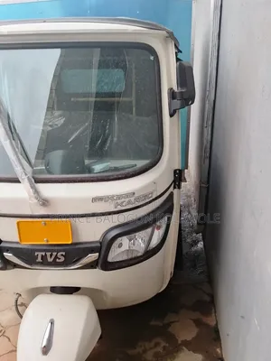 New TVS King Cargo 2022 White