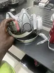 American Steel Nose Mask mai Valves na Numfashi - 3