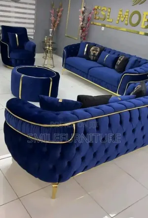Home Interiors Sofas Chairs Set (3+2+Singles)