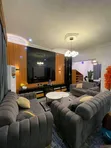 Home Interiors Sofas Chairs Set (3+2+Singles) - 3