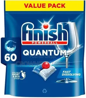 Finish Powerball Quantum Dishwasher Tablets 60 Tabs