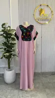 Babban Rigar Bubu Mai Layuka Na Auduga - 1