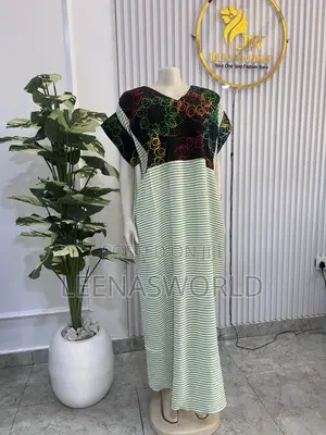 Babban Rigar Bubu Mai Layuka Na Auduga