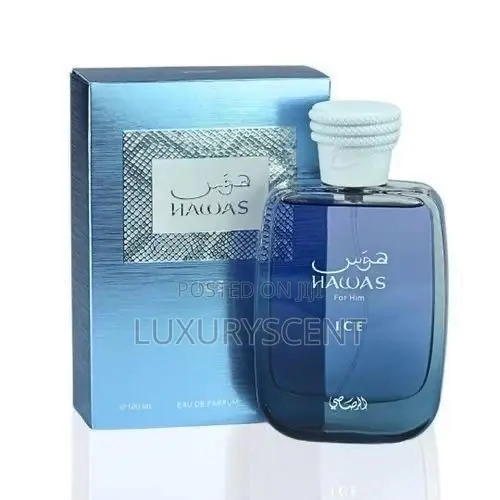 Rasasi Hawas Ice Eau de Parfum for Men, 100ml - 1