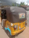 TVS King Deluxe Plus iTouch Start Scooter 2021 Yellow - 3