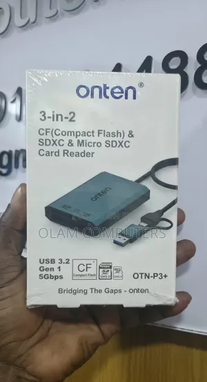 Onten 3-in-2 OTN-P3+ Card Reader Hub