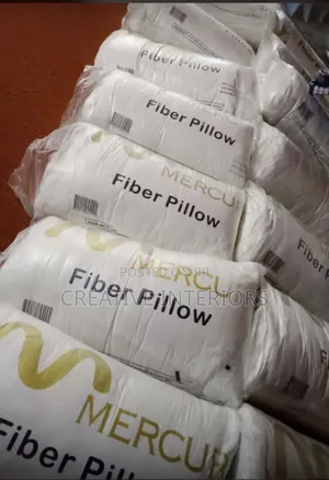 Fluffy Fibre Pillow - Brand New