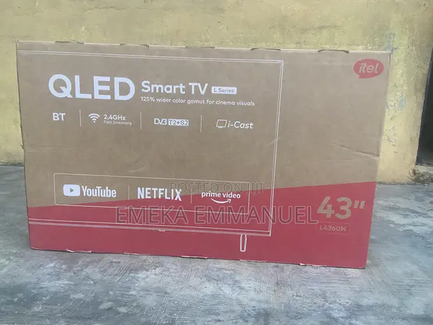 Itel QLED Smart TV 43-inch - 1